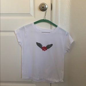 white topic tee shirt!